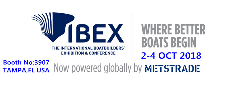 Kami akan menghadiri pameran perahu internasional "IBEX" 2018